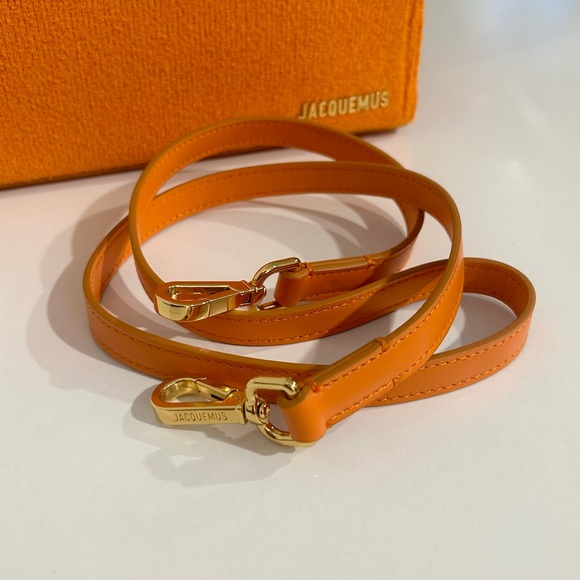 Authentic Like New Jacquemus Orange Le Rectangle Bag - Picture 10 of 10